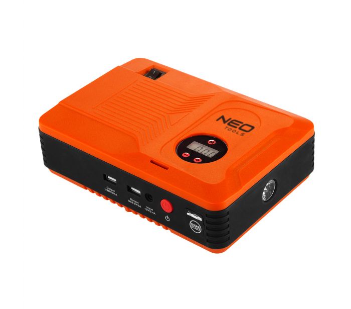 Štartovací zdroj s powerbankou, 18000Ah, 350A, max.700A, EXTOL PREMIUM 8897321