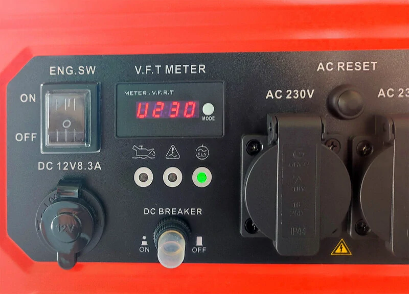 Elektrocentrála invertorová rámová 1F, 3,5kW, 7HP, ručný štart, EXTOL PREMIUM, 8895550