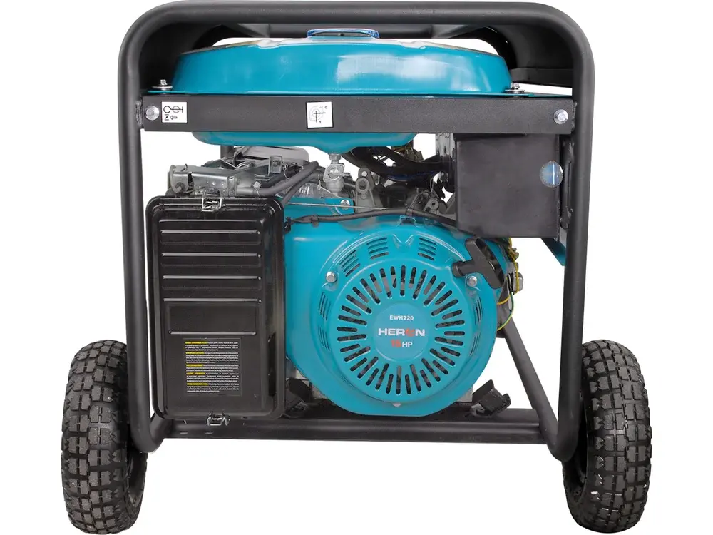 Elektrocentrála benzínová so zváračkou EWH 220, 220A, 5,5kW, 230V, zváračka 220A, HERON 8896310