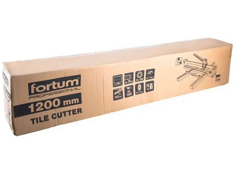 Rezačka na obklad kompaktná 1200mm, kolieska, mazanie FORTUM 4770842
