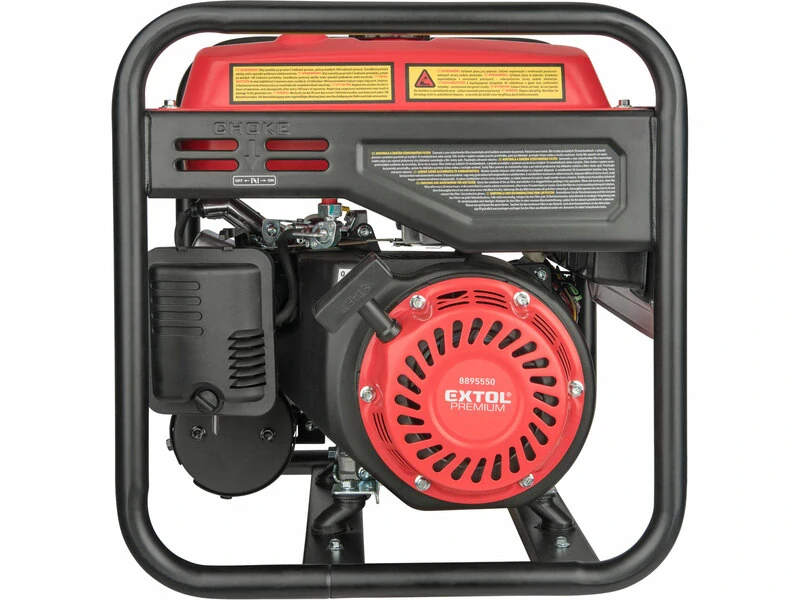 Elektrocentrála invertorová rámová 1F, 3,5kW, 7HP, ručný štart, EXTOL PREMIUM, 8895550