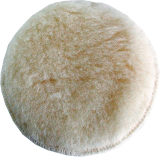 Rúno leštiace na suchý zips, 125mm, pravé ovčie rúno
