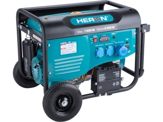Elektrocentrála rámová benzínová, 7,0kW, 230V, elektrický štart 8896421