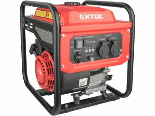 Elektrocentrála invertorová rámová 1F, 3,5kW, 7HP, ručný štart, EXTOL PREMIUM, 8895550